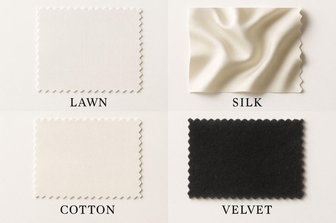 How to Choose the Perfect Fabric for Summer: Comparing Lawn, Silk, Cotton & Velvet