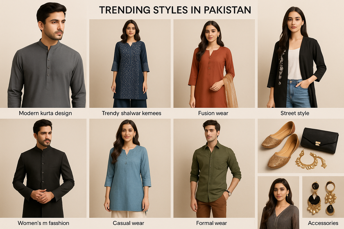 Trending Colours & Styles in Pakistani Fashion 2025