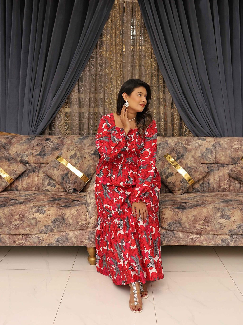 Floral long Wear