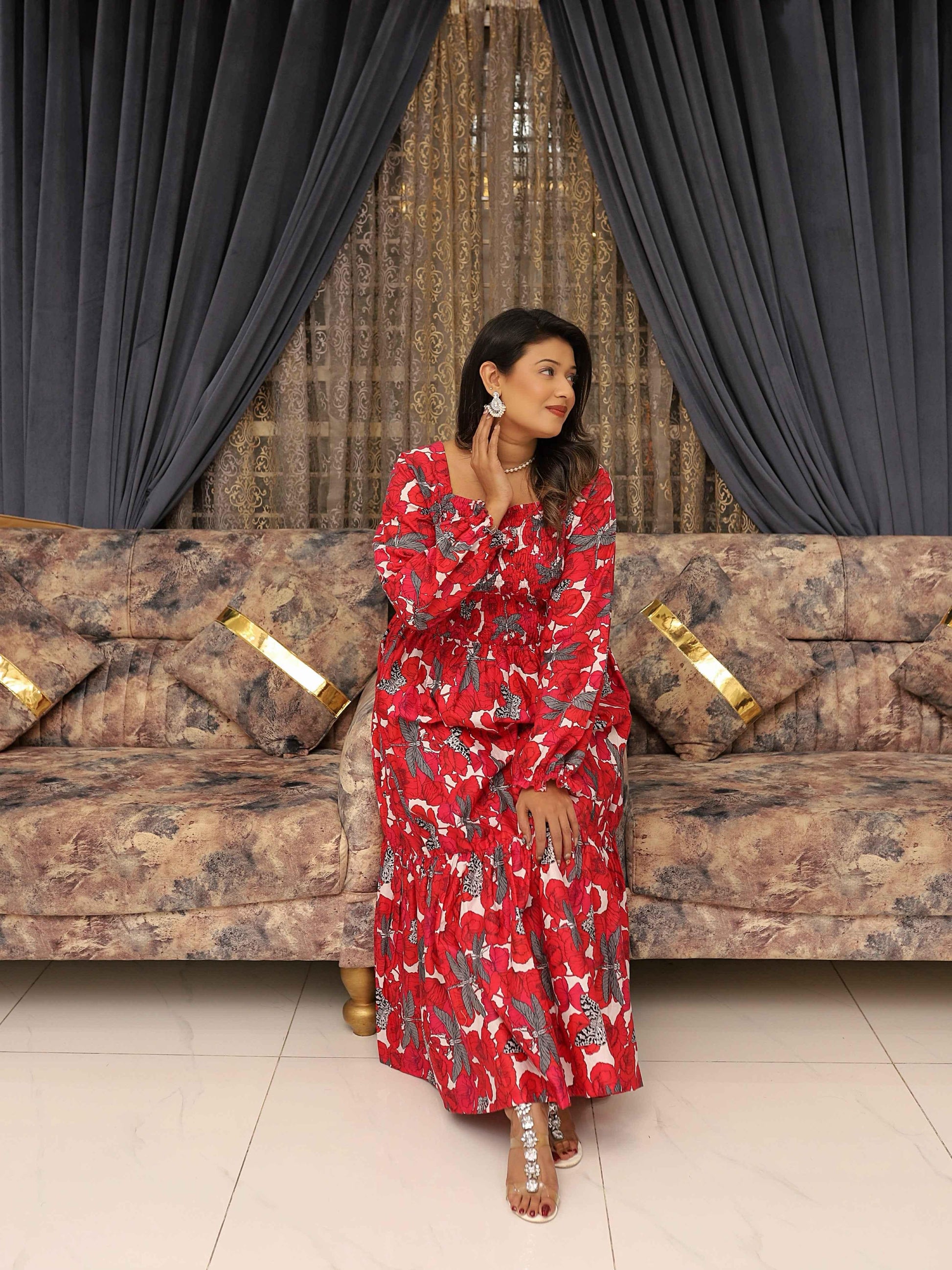 Floral long Wear