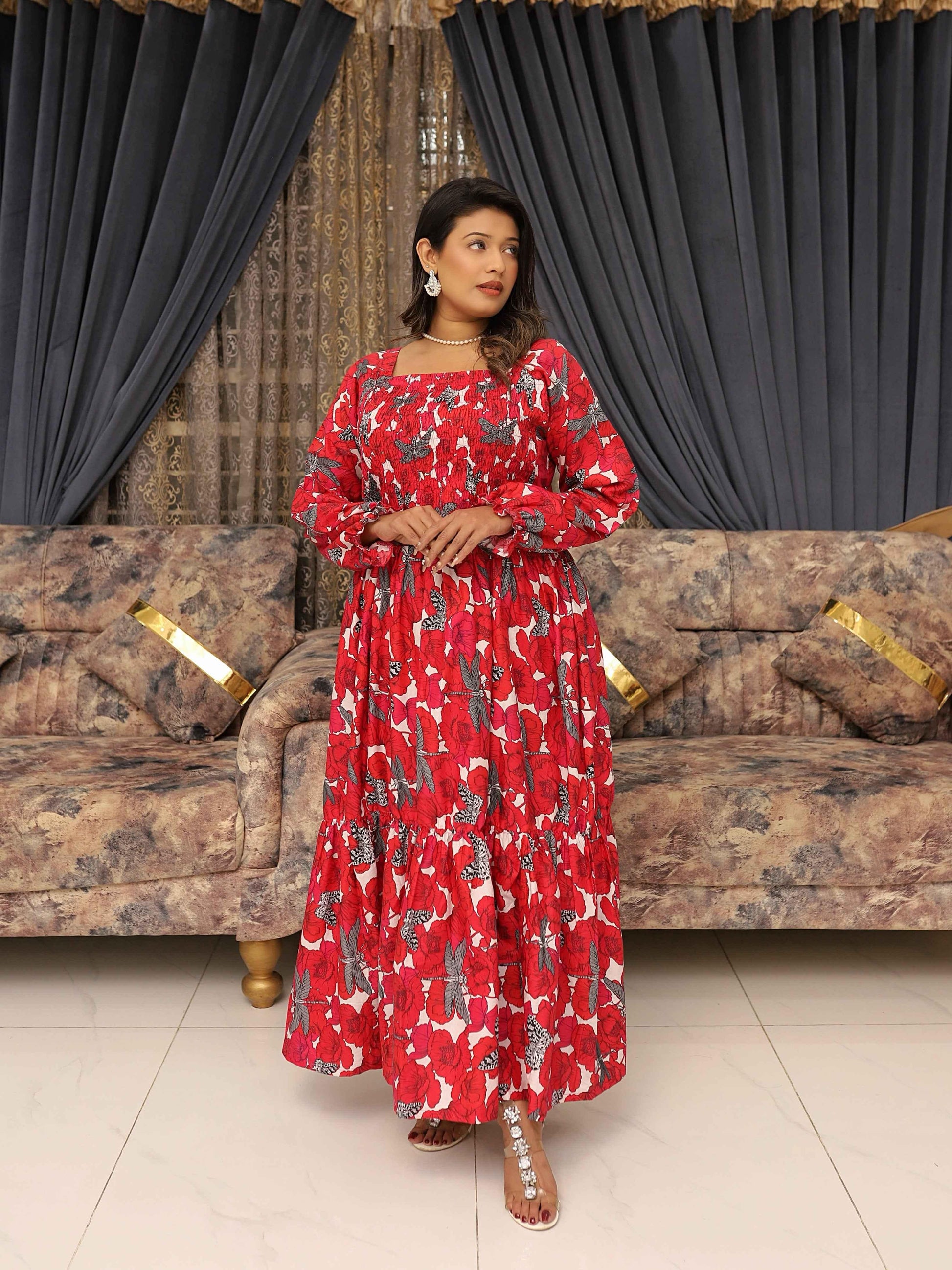 Floral long Wear