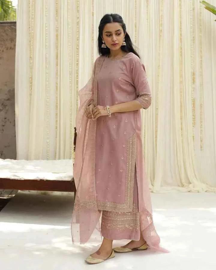 Petal Kiss Raw Silk
