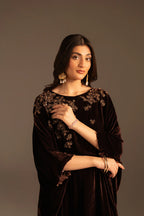 VELVET BLOOM KAFTAN