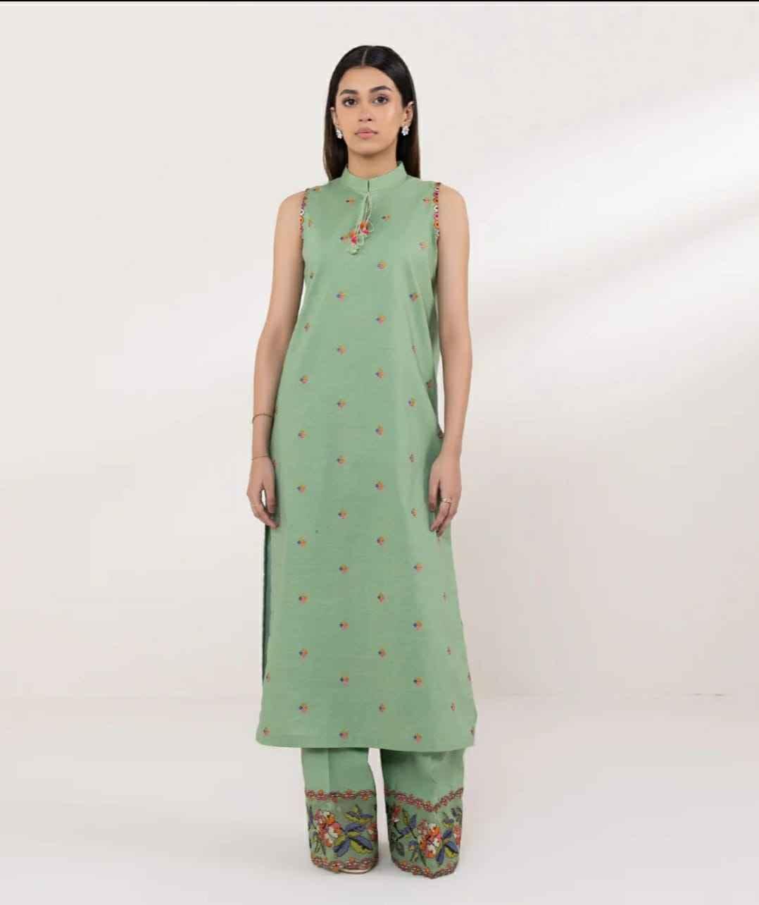 Embroidered 2-Piece